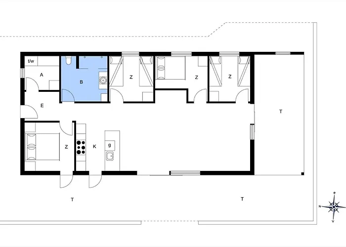 Сasa de vacaciones Bl1485-blokhus-jaegervaenget-2-a *